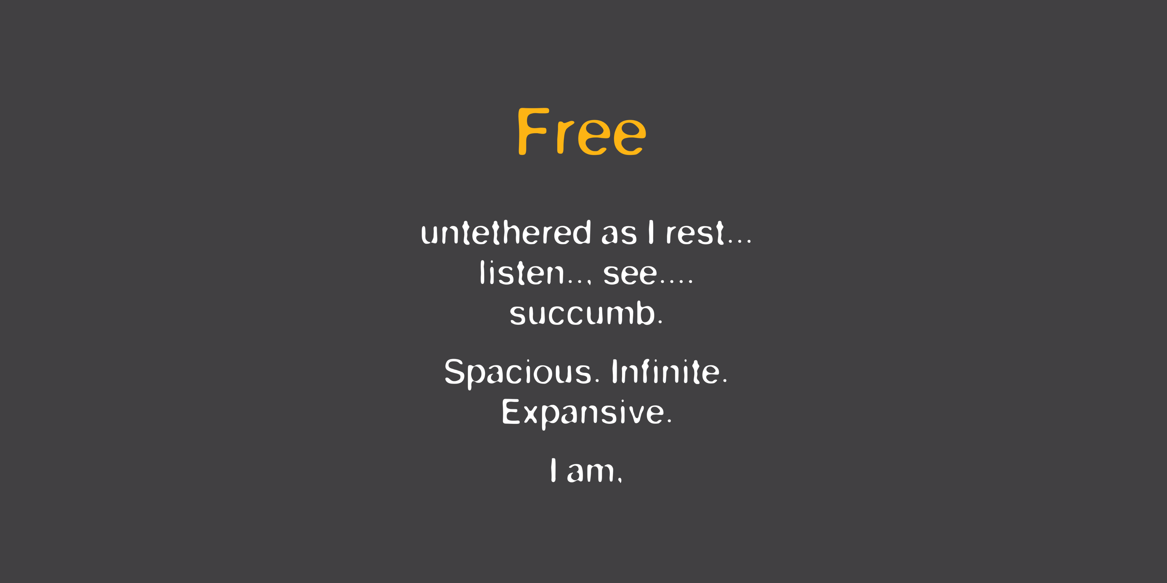 Free - Affirmed